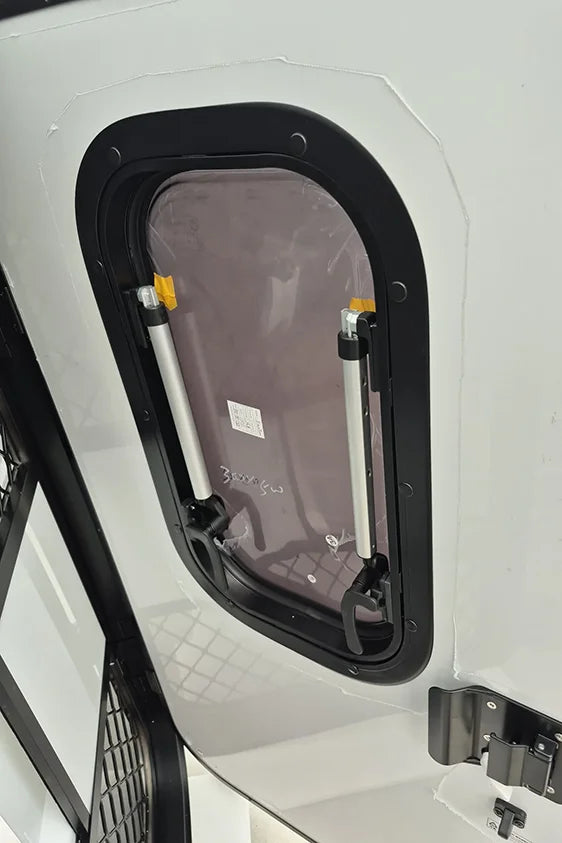 1100 x 650 Tear Drop Camper / Small RV Door / Box Trailer door (Fixed window)