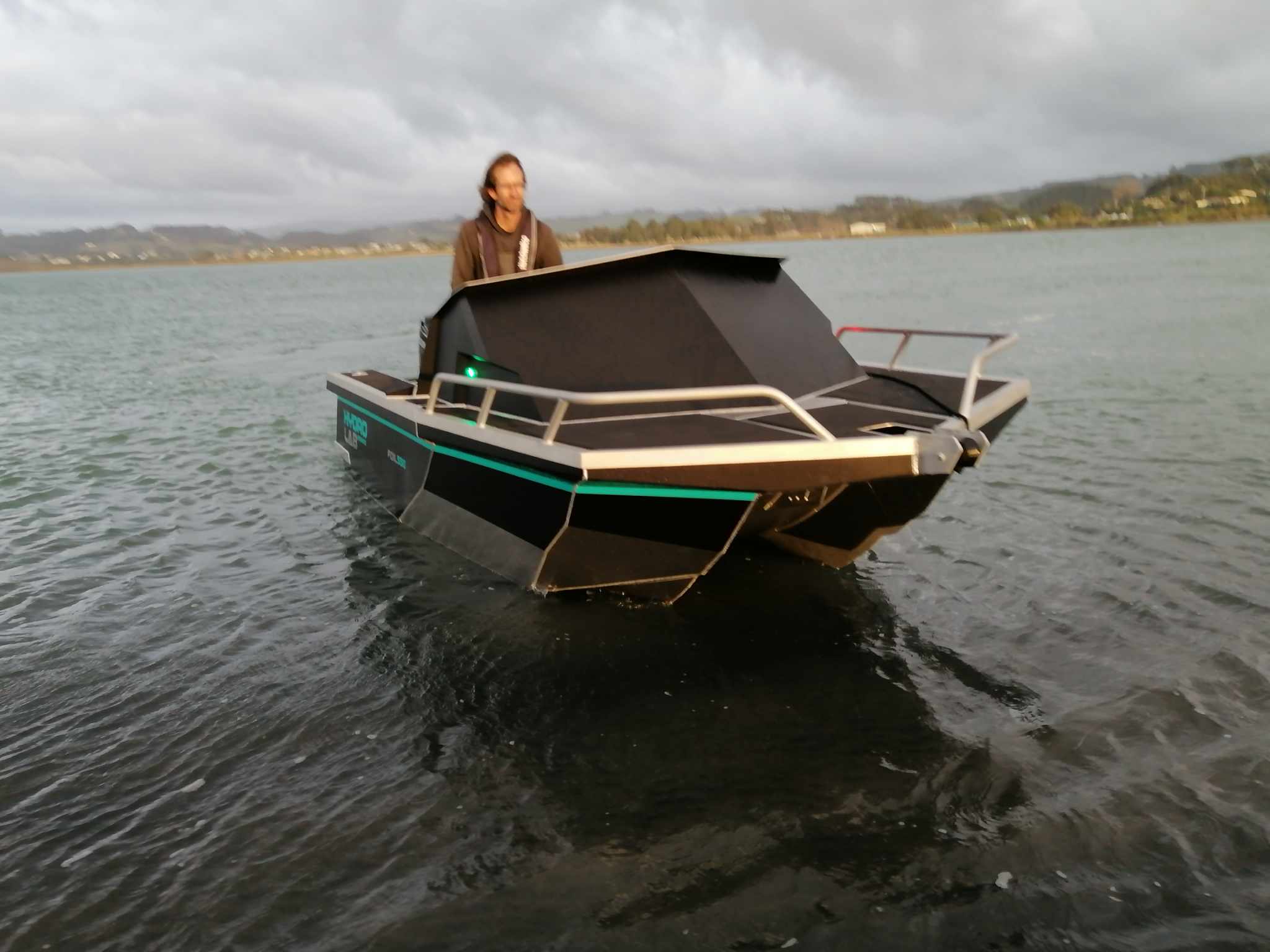 Hydrolab Marine 18ft Semi-foiling Catamaran - Foil 550.