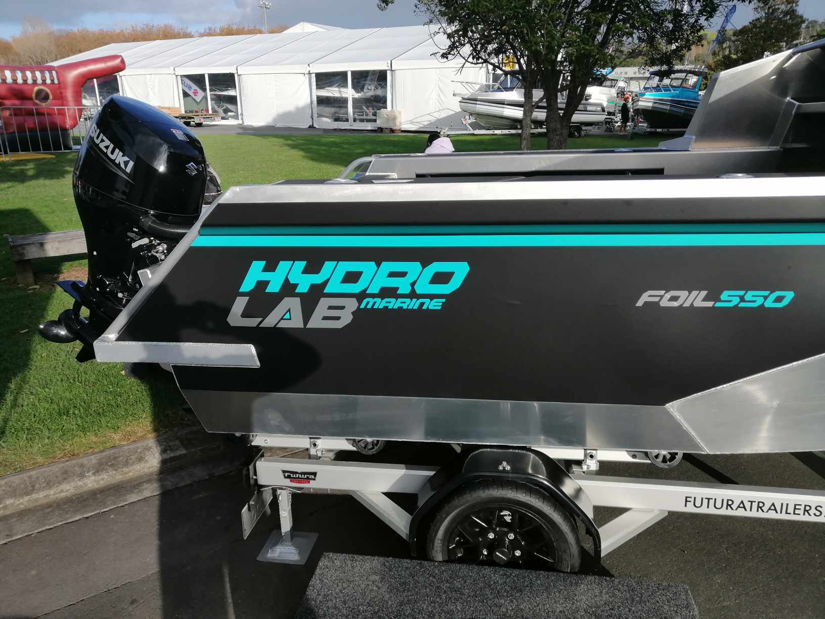 Hydrolab Marine 18ft Semi-foiling Catamaran - Foil 550.