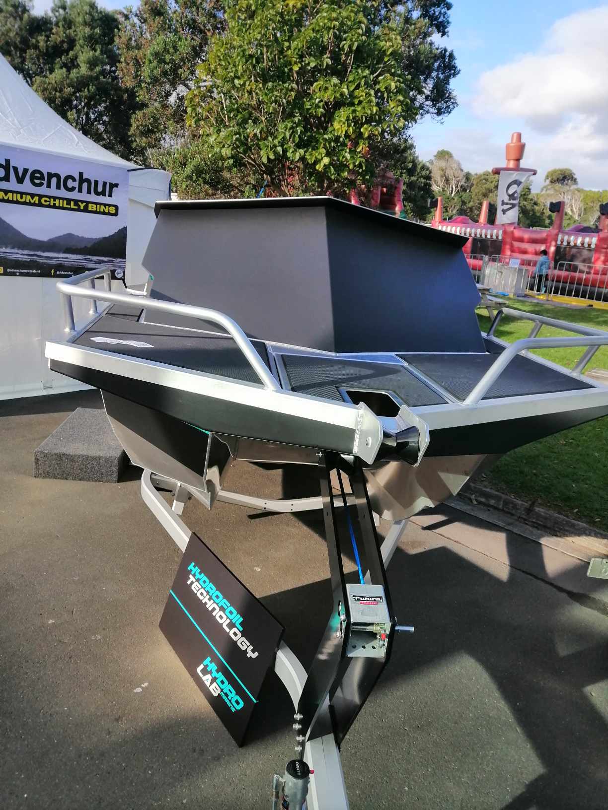 Hydrolab Marine 18ft Semi-foiling Catamaran - Foil 550.