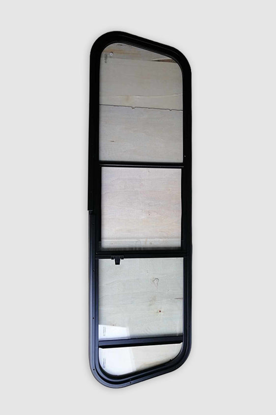 Sliding window - clear glass - Ute style 1200 long x 300 wide