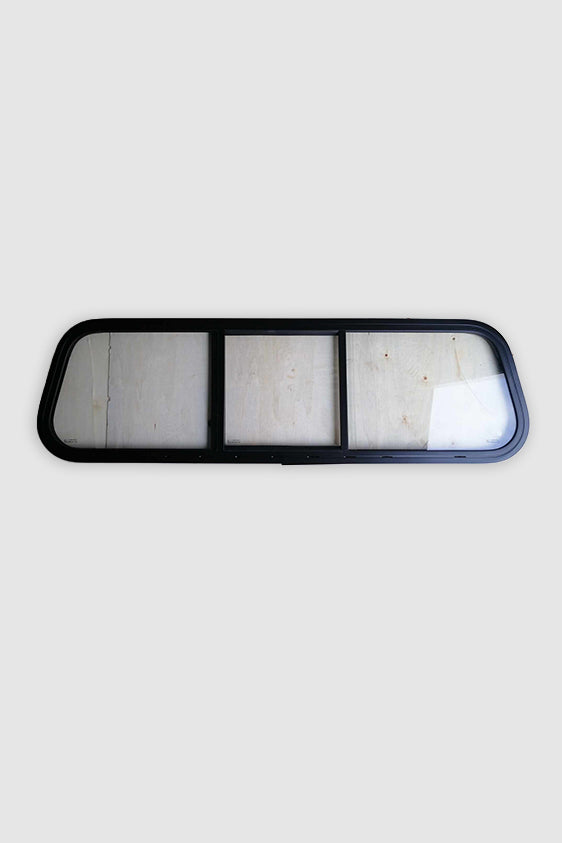 Sliding window - clear glass - Ute style 1200 long x 300 wide