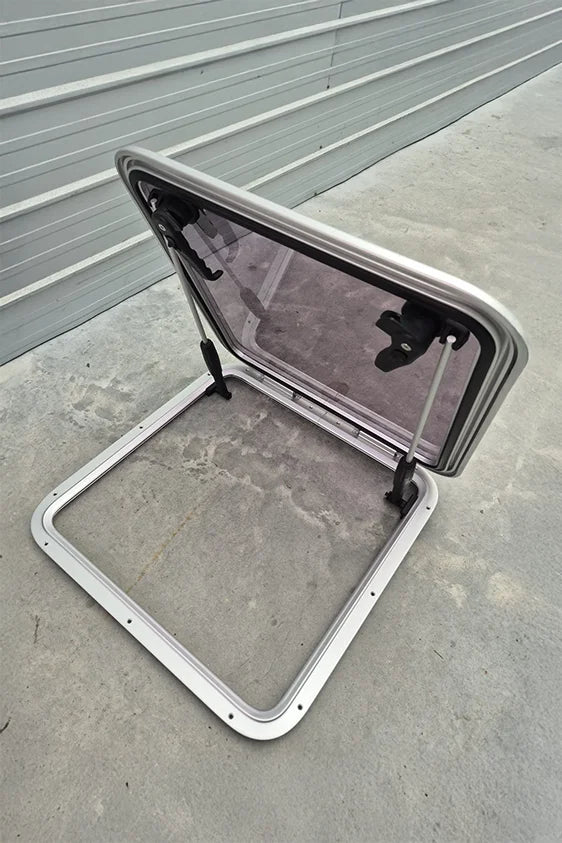 507 x 507mm Marine Hatch / Roof Hatch / Skylight / Deck Hatch / Access Hatch