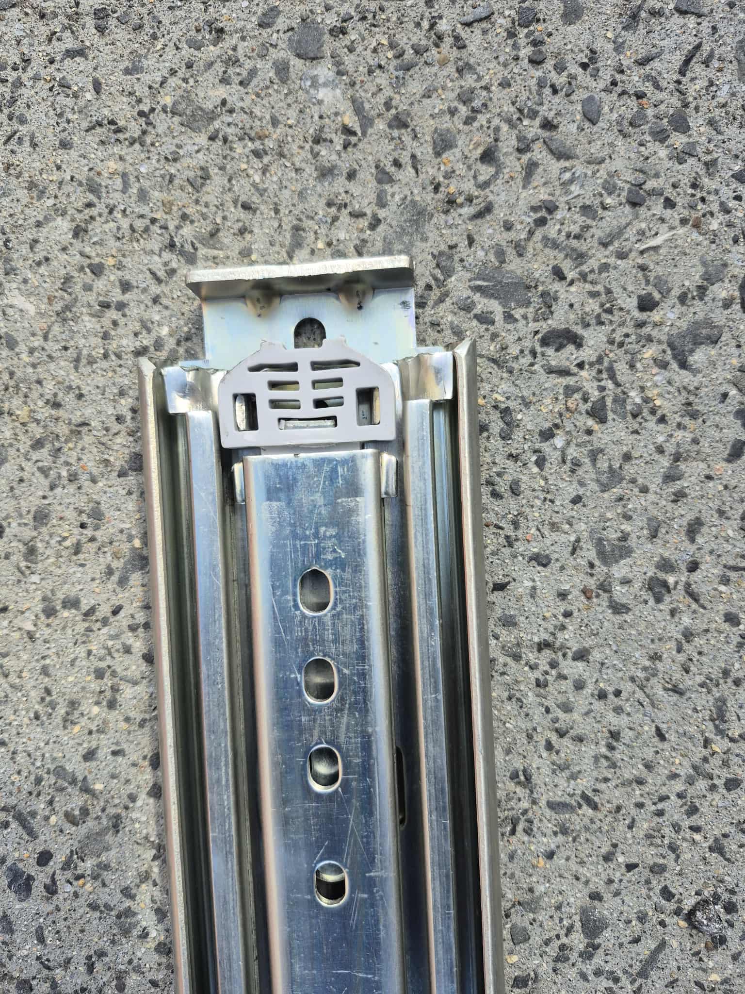 1.5m Stainless Drawer Sliders - Heavy Duty 160kg - Kitchen Sliders - Gear Drawer Sliders