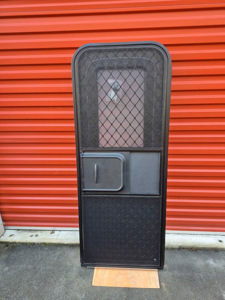 1500 x 600 mm Door - RV / Caravan / Horse truck Door Black or White (LH Hinge) (Copy)