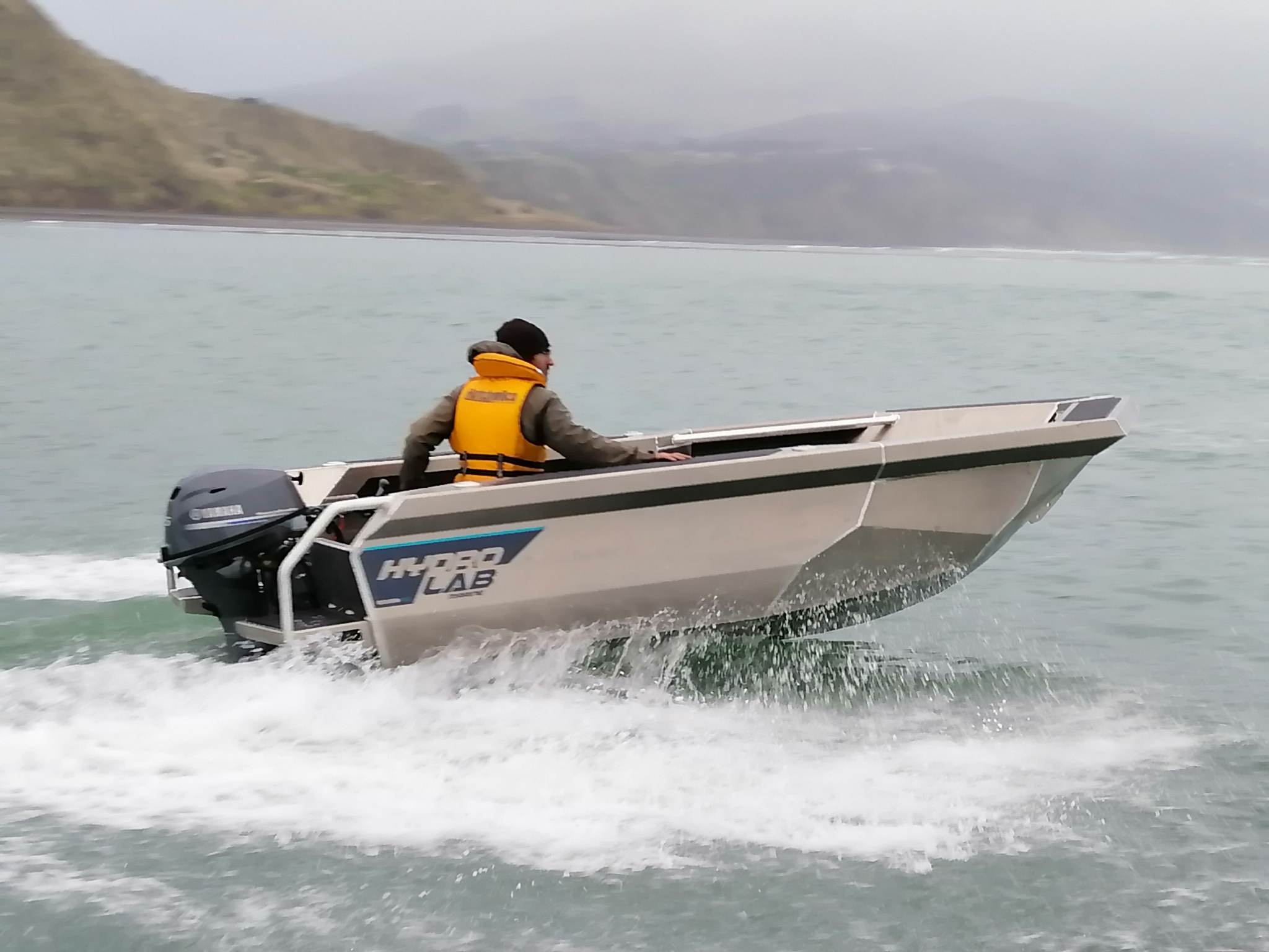 Hydrolab Marine Boxer, open runabout 4.1m