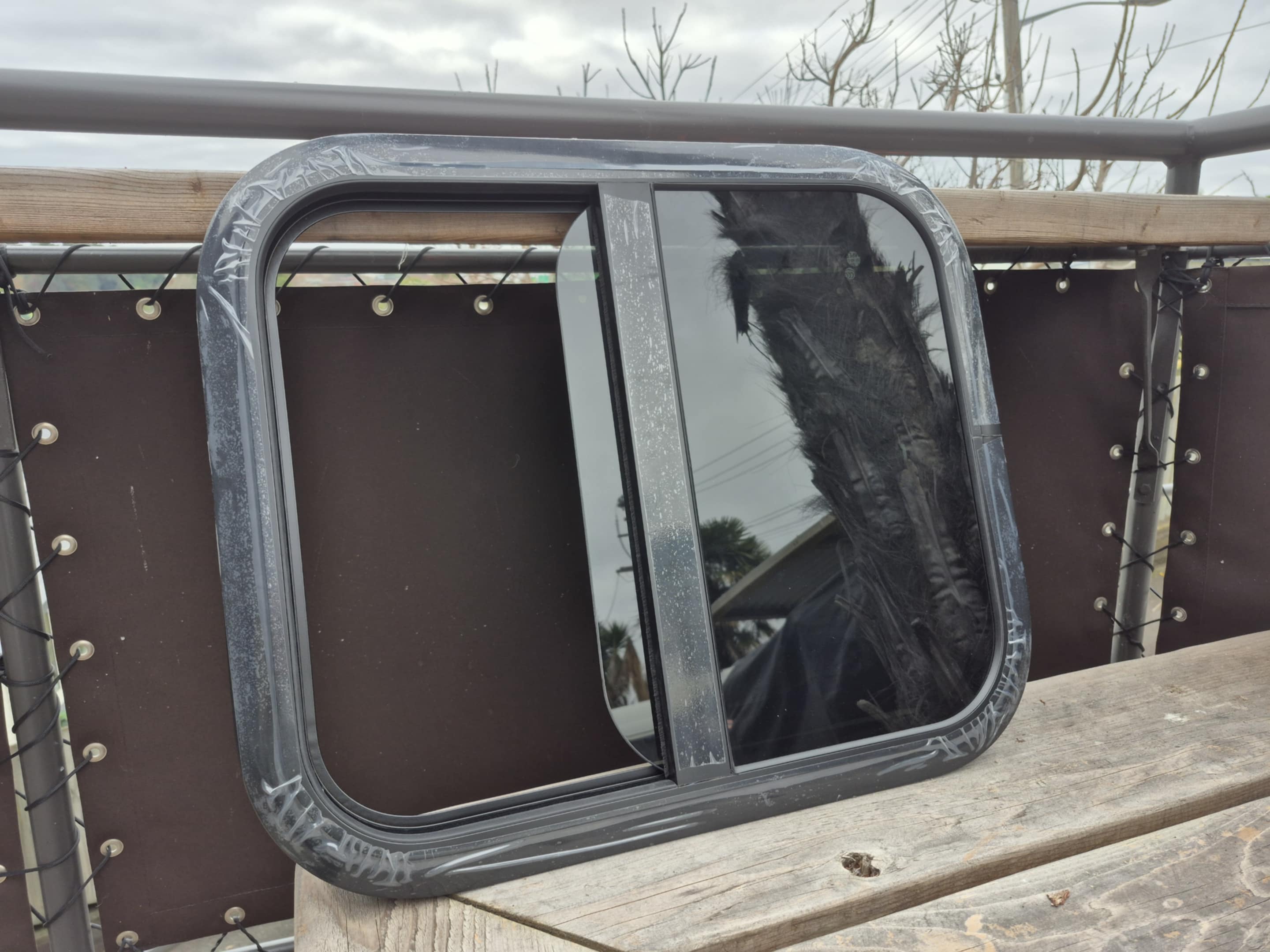 Sliding Window - RV, Caravan, Horse Truck, Caravan tinted window 500h x 600w