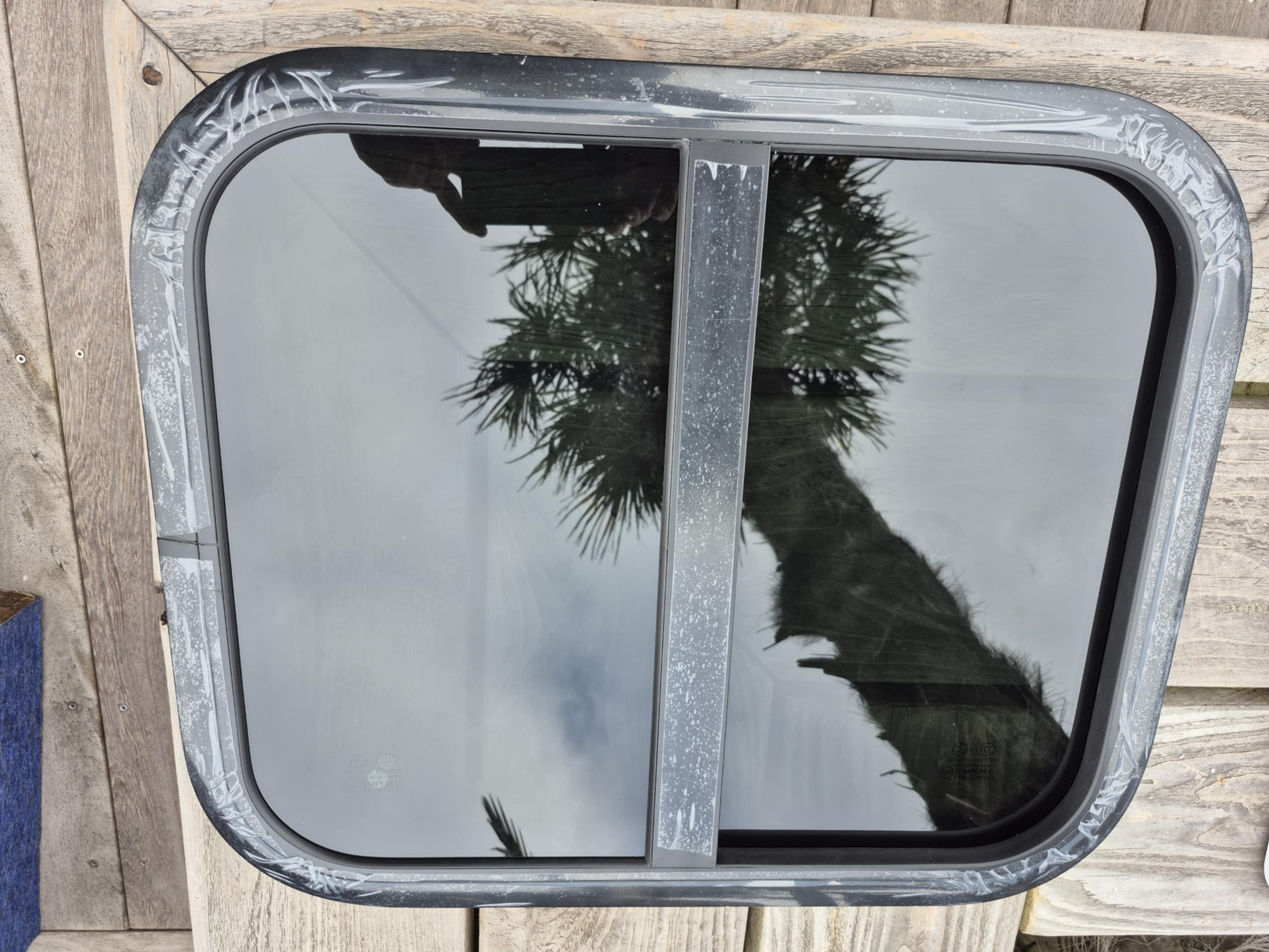 Sliding Window - RV, Caravan, Horse Truck, Caravan tinted window 500h x 600w