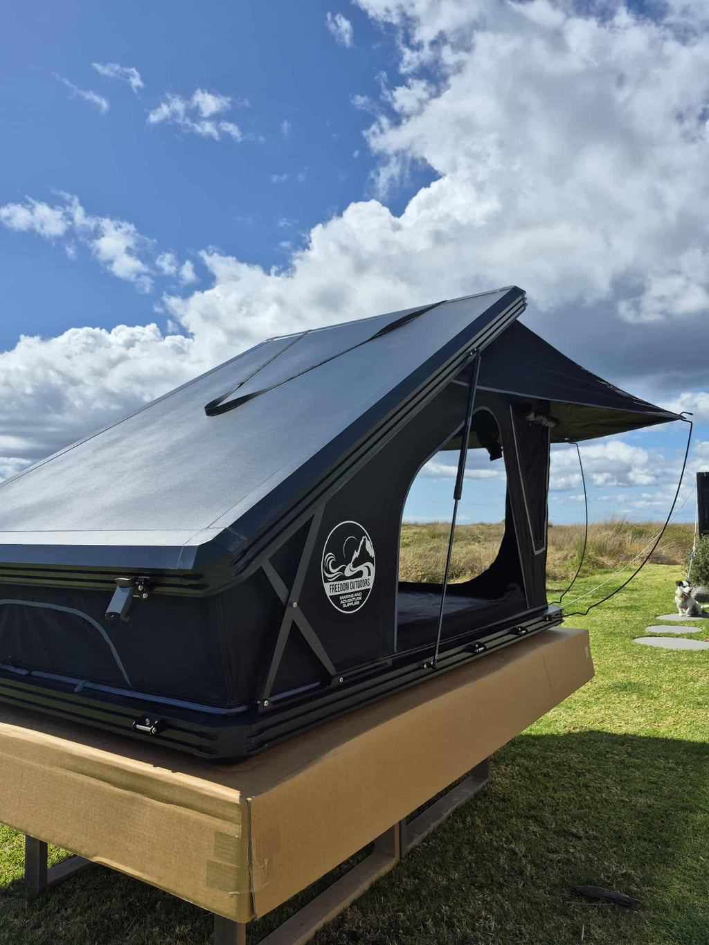 Rooftop tent - X Hinge