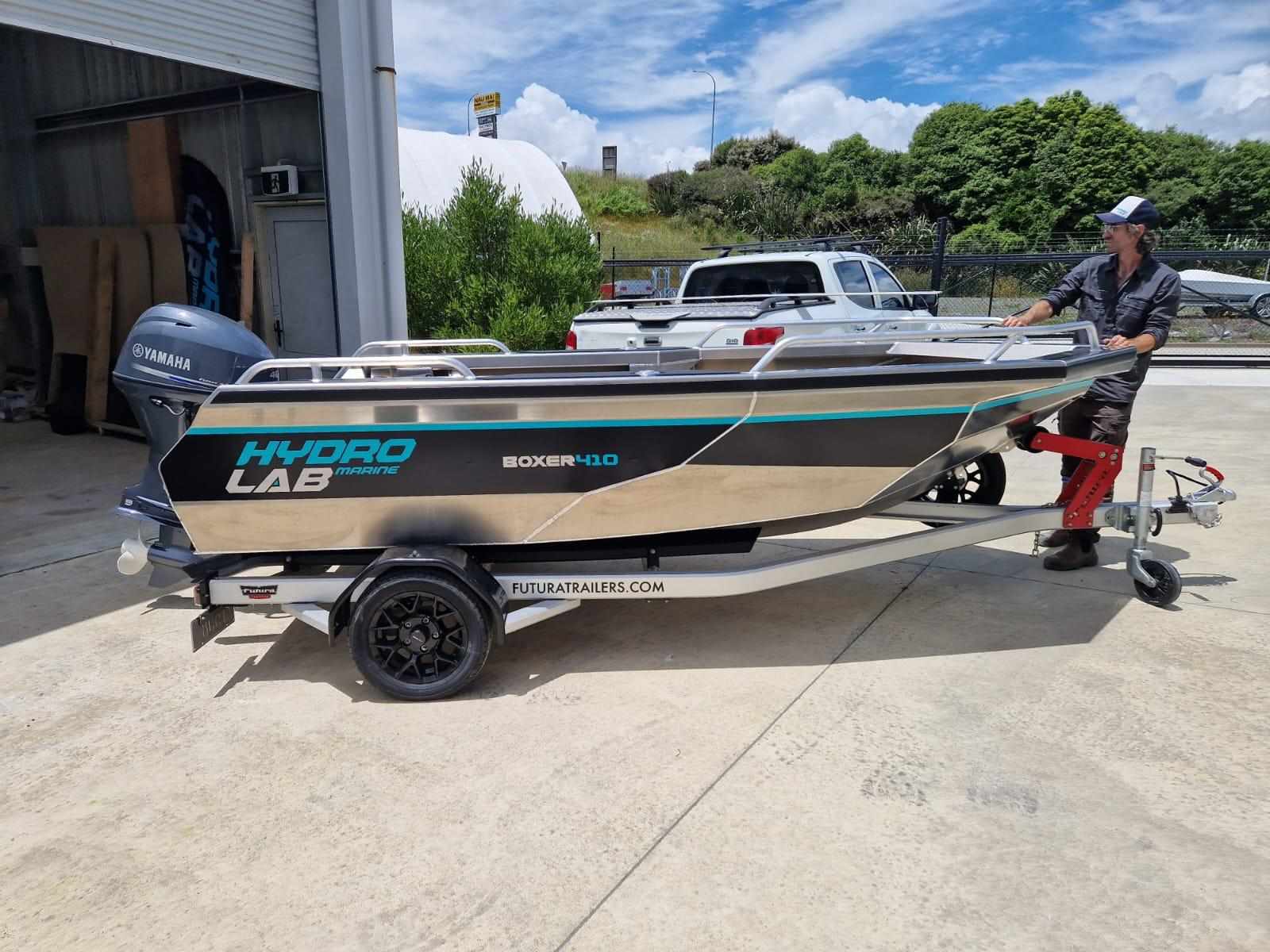 Hydrolab Marine 4.1m  Boxer, Side Console