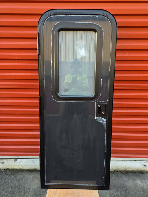1100 x 650 Tear Drop Camper / Small RV Door / Box Trailer door (Fixed window)