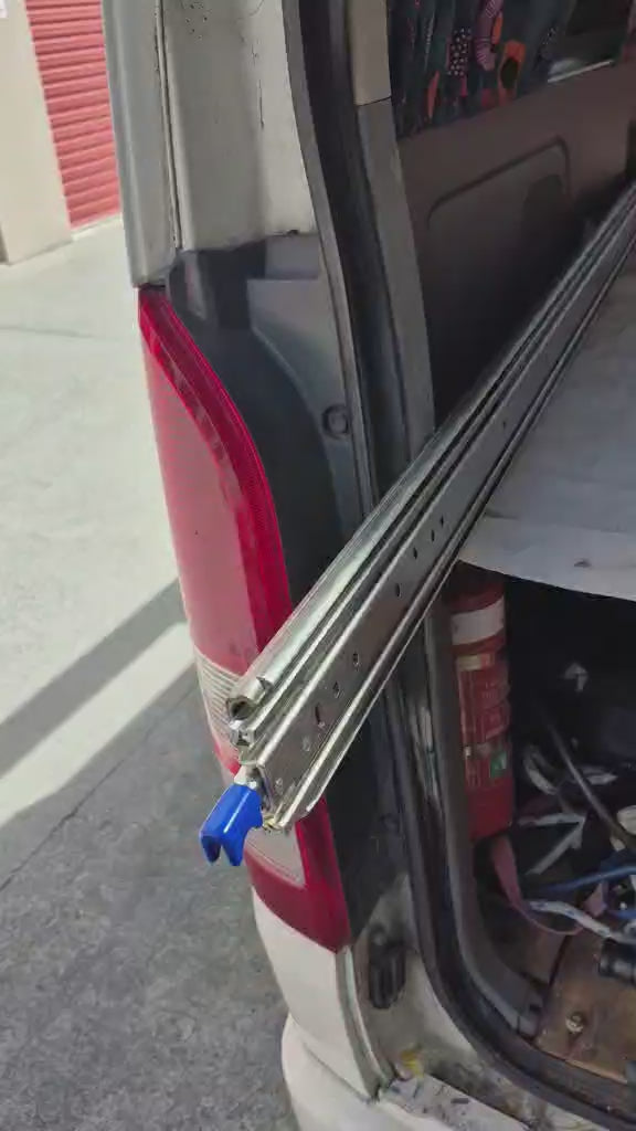 1.5m Stainless Drawer Sliders - Heavy Duty 160kg - Kitchen Sliders - Gear Drawer Sliders