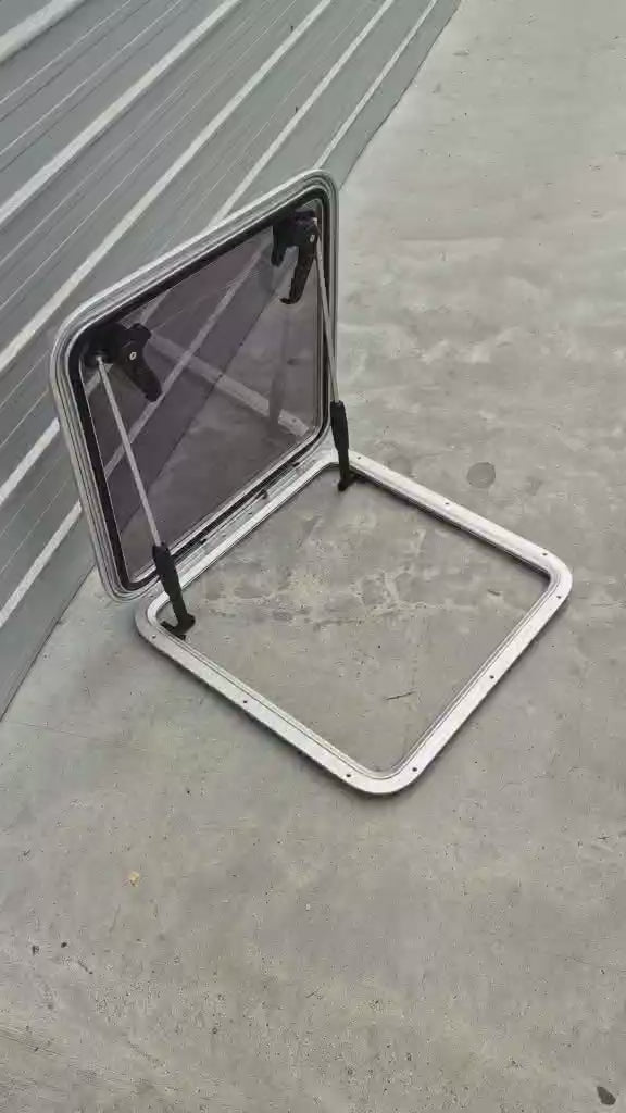 507 x 507mm Marine Hatch / Roof Hatch / Skylight / Deck Hatch / Access Hatch