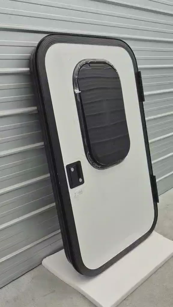 1100 x 650 Tear Drop Camper / Small RV Door / Box Trailer door